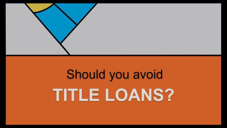 Should you avoid title loans?