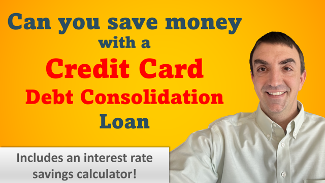 Credit Card Debt Consolidation Calculator