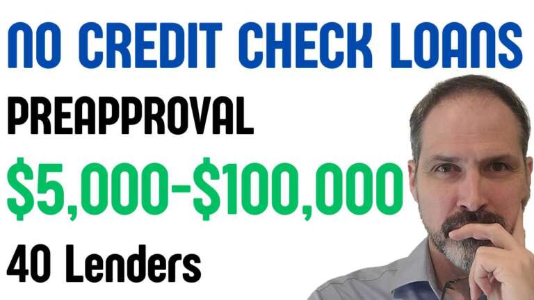 Soft Credit Checks for Pre-approval. $5000-$100,000 Loans. Apply to 40 lenders at once.