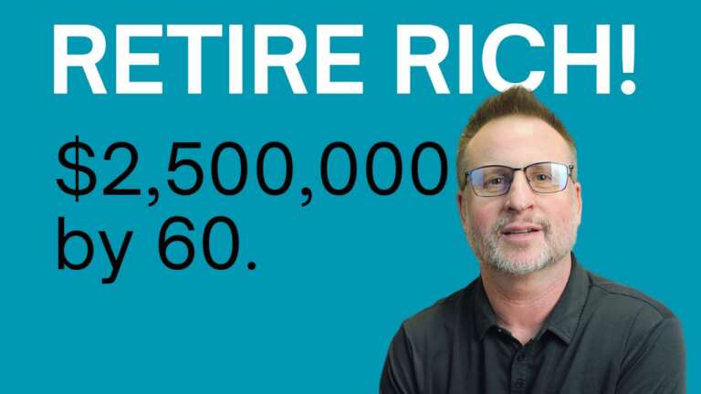 Learn how investing just $769 a month can grow into $2.5 million using the power of compound interest. Discover the simple, boring strategy to build long-term wealth and retire rich.