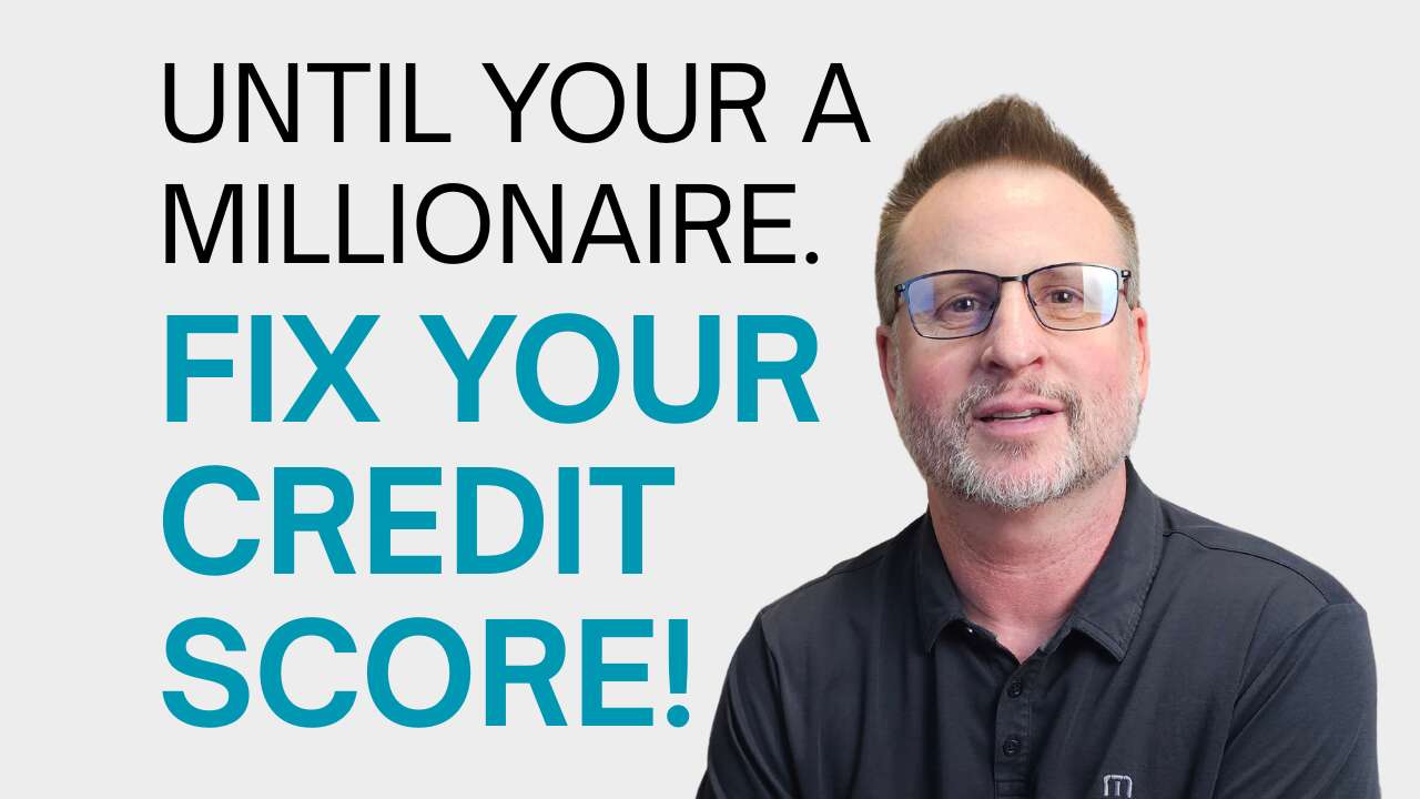 If you're not a millionaire, your credit score matters. Learn how to fix it fast and start building true financial freedom today.
