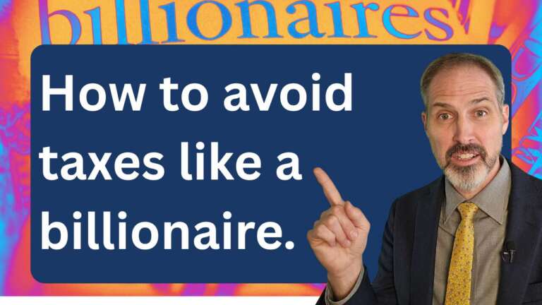 Learn how billionaires avoid taxes with stock options, loans, and tax shelters. Discover why their effective tax rate is lower than average Americans’.